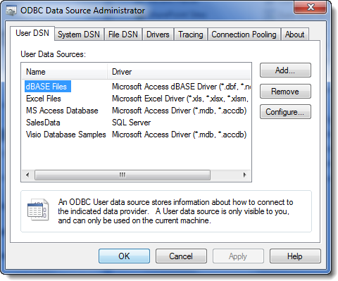 ODBC data source configured on my pc.png