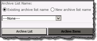 Archive List