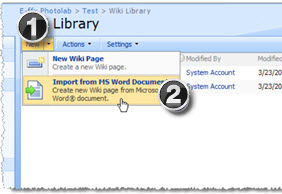 Microsoft Word, Microsoft Wiki